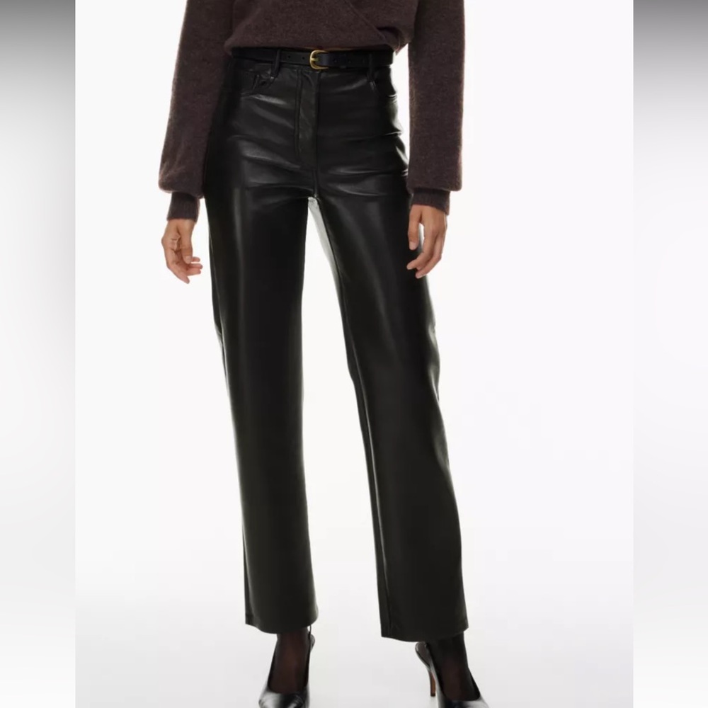 Aritzia Melina Leather Pants